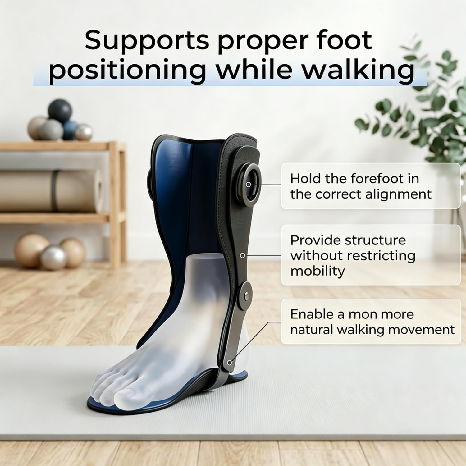 MoveWell Drop Foot Brace